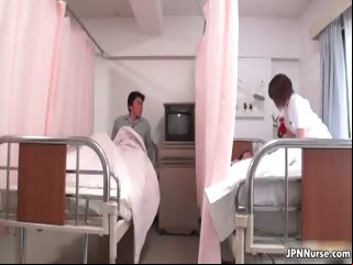 Sexy Japanese nurse gives a if it should happen some part3